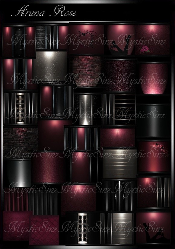 IMVU Aruna Rose Room Collection