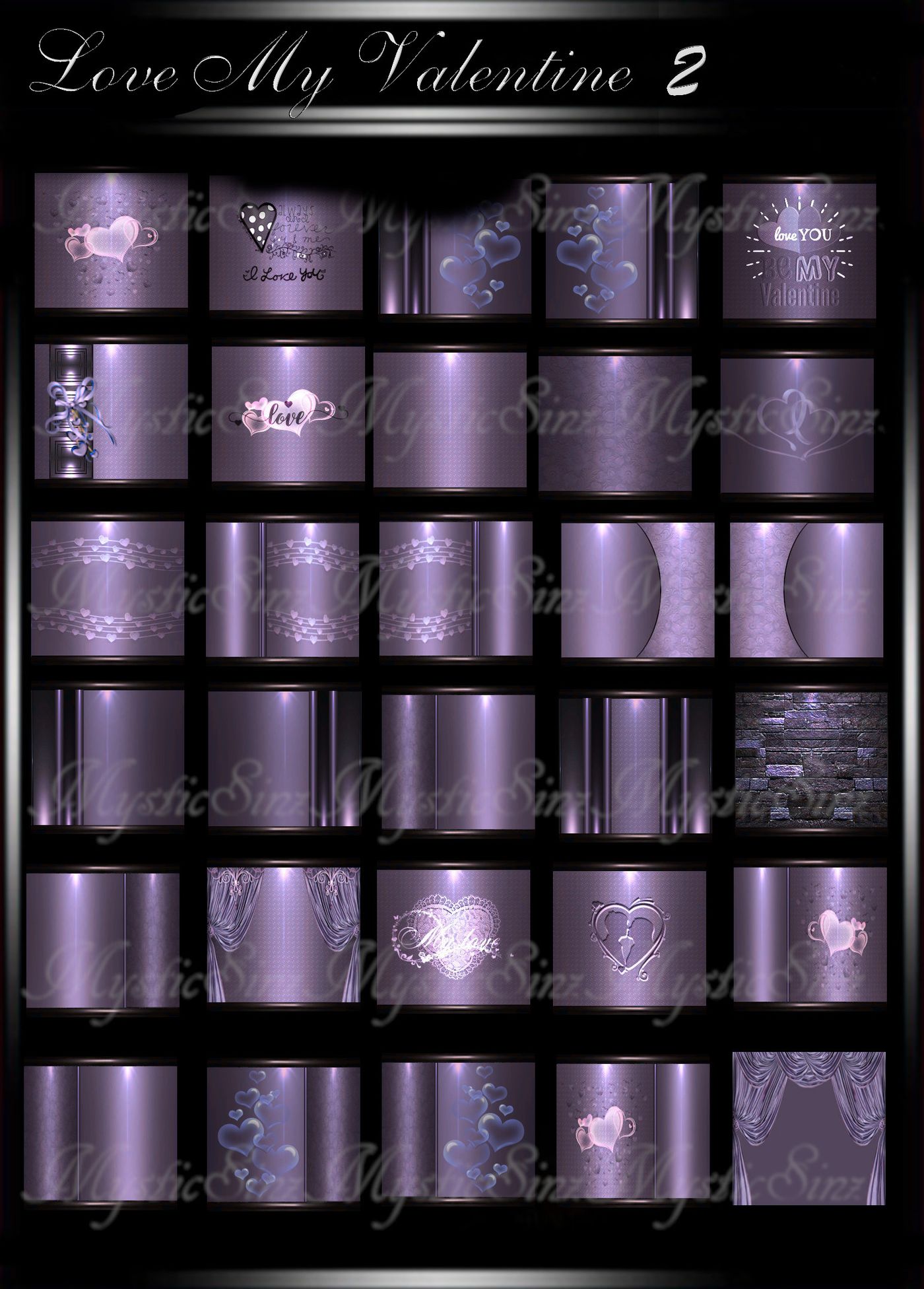 Rhinestone Cowgirl IMVU Room Textures Collection