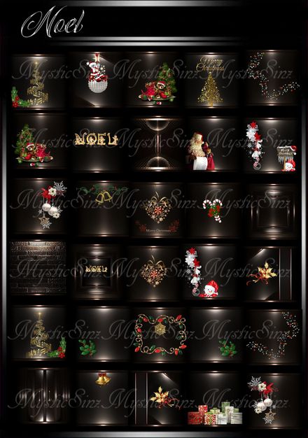 Noel IMVU Room Textures Collection
