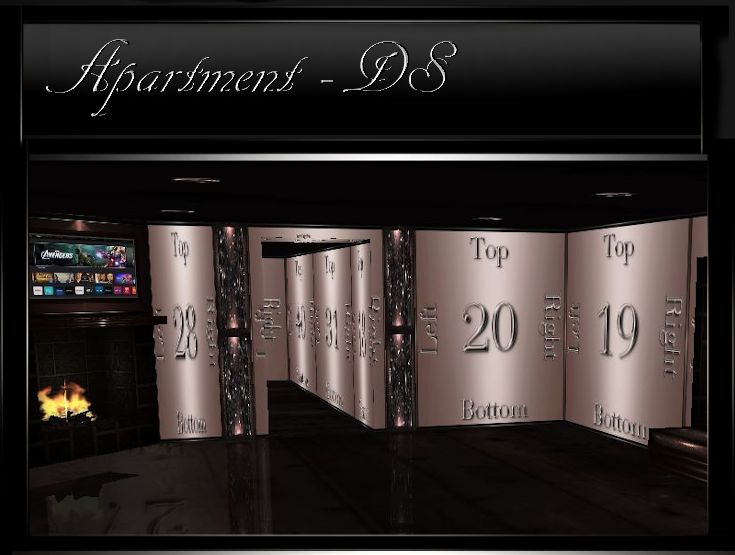 Apartment- DS IMVU Room Mesh