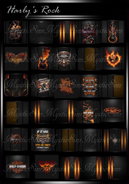 Harley's Rock  IMVU Room Textures Collection