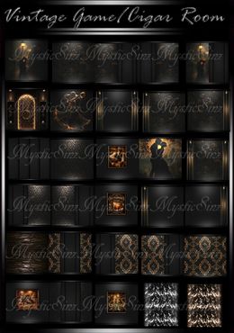 Vintage-Cigar IMVU Room Textures Collection