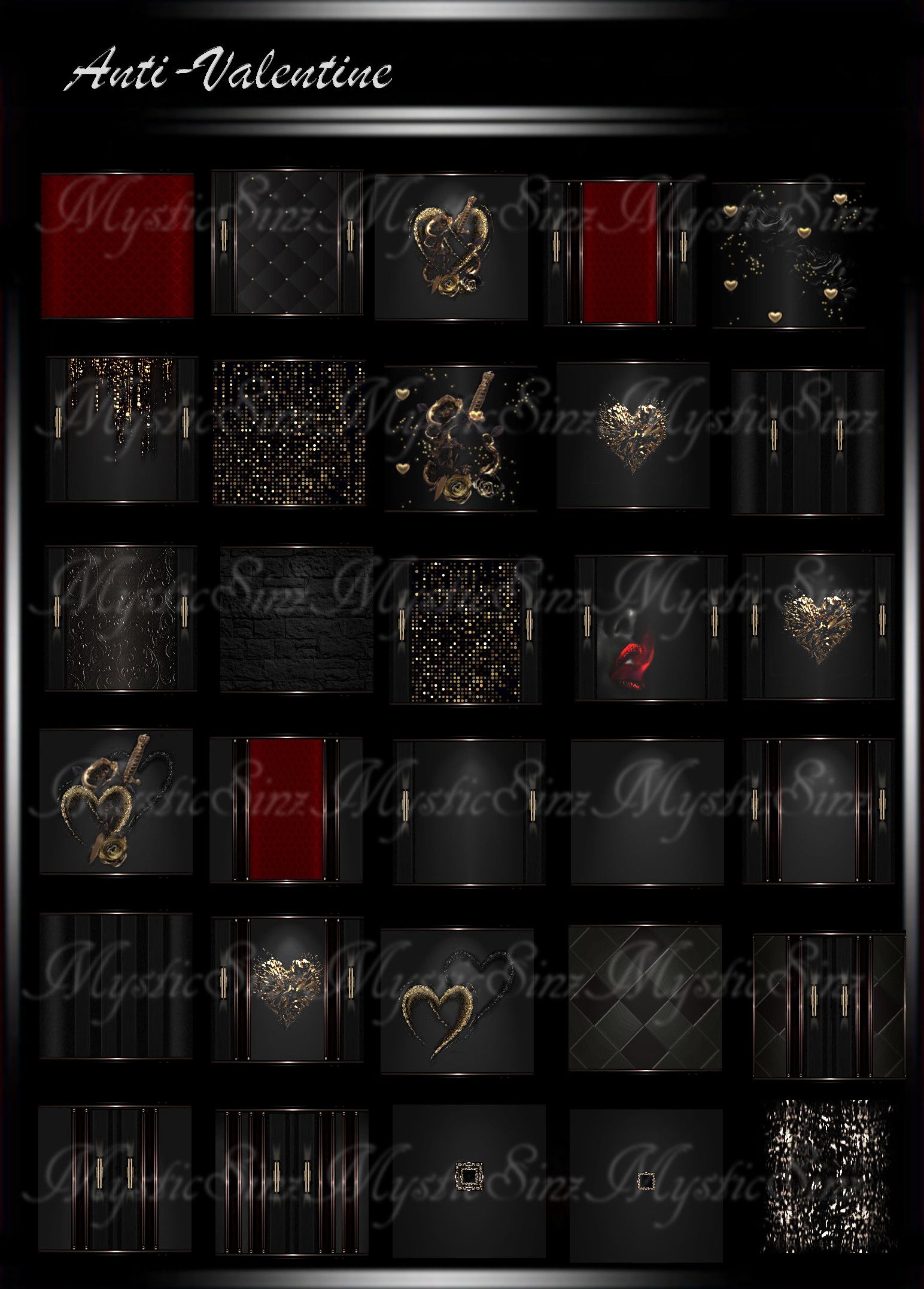 Rhinestone Cowgirl IMVU Room Textures Collection