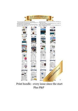 The Full Monty - All 24 of The Bridge print back issues.