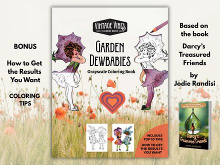 Garden Dewbabies Coloring Book