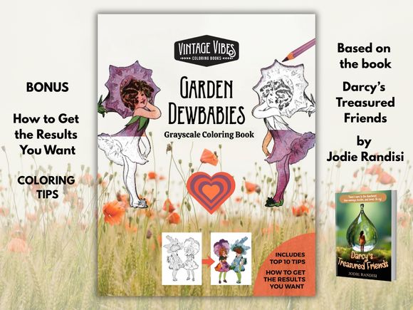 Garden Dewbabies Coloring Book