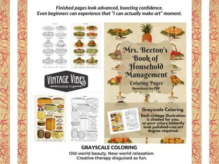 Mrs. Beeton Coloring Pages