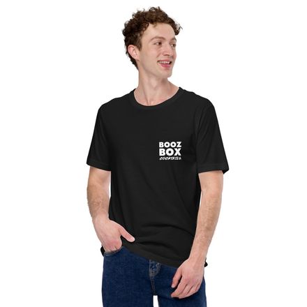 Booz Box Unisex T-Shirt | Black