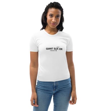 Giant Slayer Women's White Tee