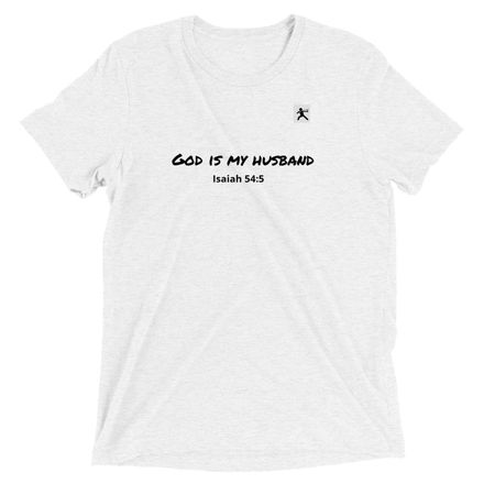 Unisex &quot;God is My Husband&quot; Tee (More Colors Available)