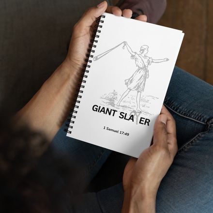 Giant Slayer Spiral Note Book