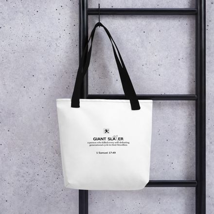 Giant Slayer Tote Bag