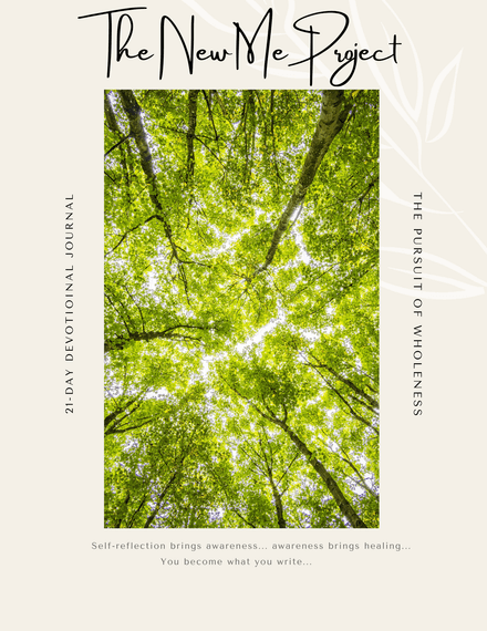 The New Me Project: The Pursuit to Wholeness-21-day Downloadable Journal