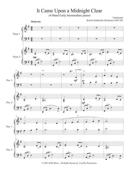 It Came upon a Midnight Clear (Student Edition)