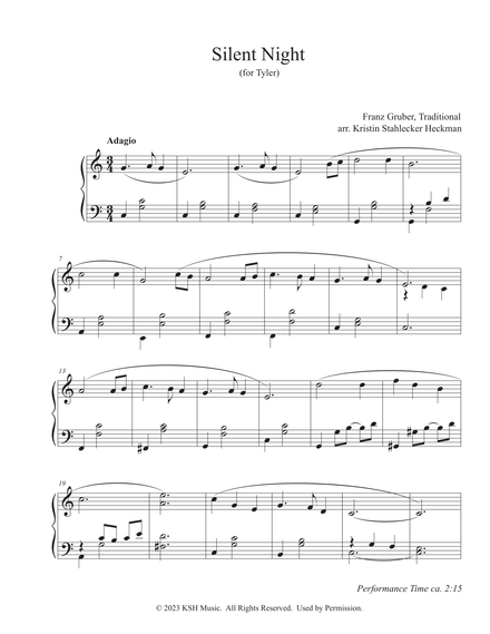 Silent Night (Student edition)