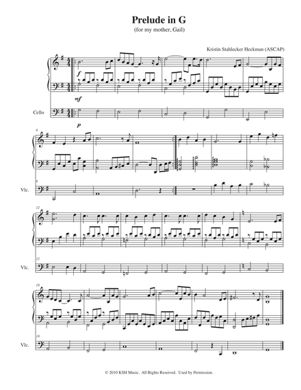 Prelude in G