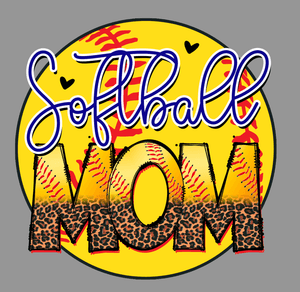 Softball Mom PNG | Digital Download Sublimation Design | Sports Mom Shirt PNG | Softball Life png