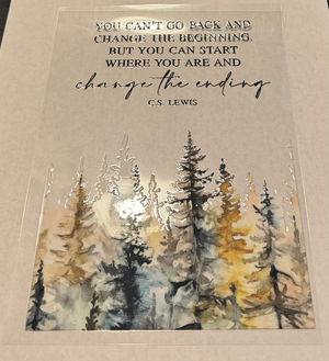 UV DTF A5 Notebook Cover Inspiration Journal cover UvDtf