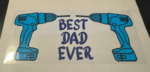 Dad UV DTF Libbey Glass Wrap Dad Jokes UvDtf cup decal