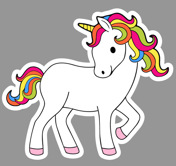 Free Download Unicorn PNG Clipart – Cute Pastel Unicorn with Stars – Digital Download for Invitation
