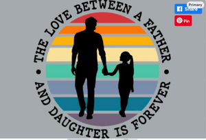 Dad Father Papa Sublimation PNG Father Daughter png Bundle Dad Father Daughter Quotes Father&#x27;s Day  