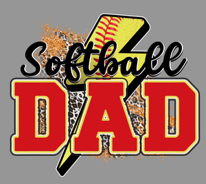 FREE Download DAD Softball PNG | Sports Dad Sublimation Design | Father’s Day Shirt PNG | Digital Do