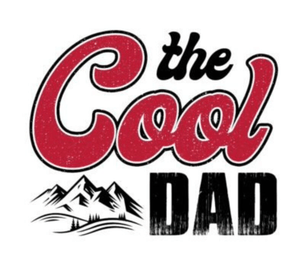 The Cool Dad Mountain Sublimation PNG The Cool Dad  Fathers Day PNG Fathers Day Gift Dad Gift 
