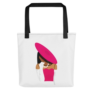 A Fancy Hat Tote Bag