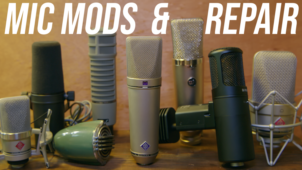 Microphone Mod & Repair Service Custom Modification