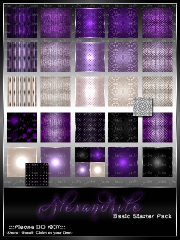 Alexandrite Basic Texture Pack-- $1.00