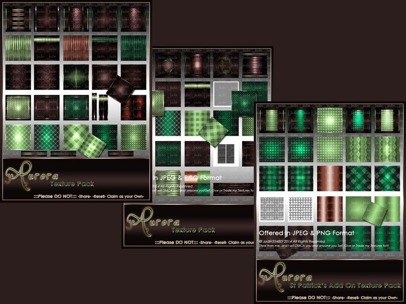 Aurora Texture Pack-- $5.00