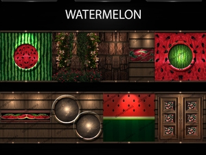 WATERMELON FILES 50Textures 256x256jpg.