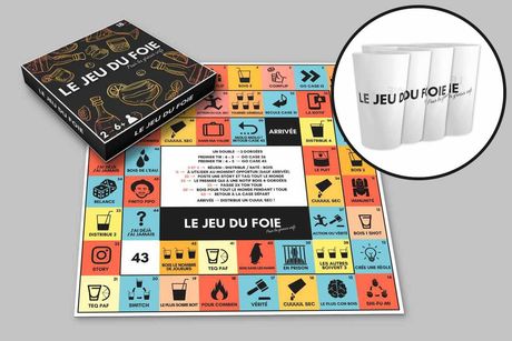 Bundle Le Jeu Du Foie + 6 verres