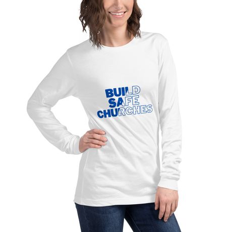Build Safe Churches LS Tee White