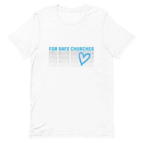For Safe Churches Tee WHT