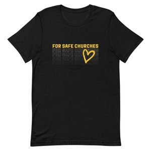 For Safe Churches Tee Blk