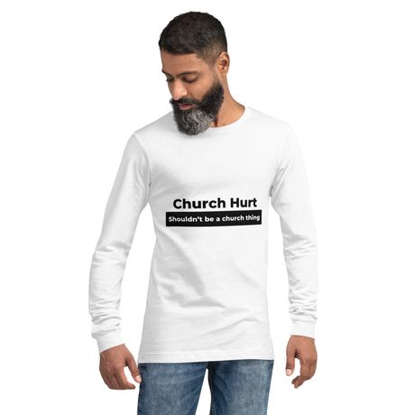 Church Thing LS Tee Wht