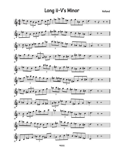 Long ii-V's