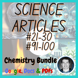 Extensive Chemistry Set | 20 Science Reading Comprehension Passages &amp; Questions