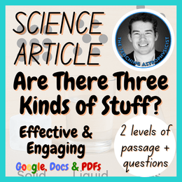 Are There Three Kinds of Stuff? | Reading Comprehension 2 Passage &amp; Questions