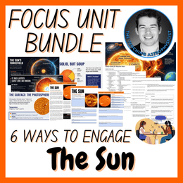 The Sun | Focus Unit Bundle | 6 Resources including Quiz | Space Science Set