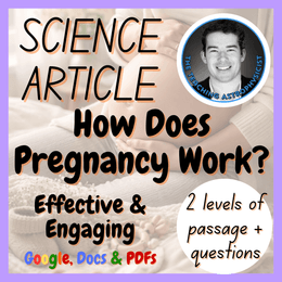 What is Pregnancy? | Health Physical Reading Comprehension 2 Passage &amp; Questions