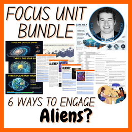 Aliens? | Focus Unit Bundle | 6 Resources inc. Quiz | Space Science Set