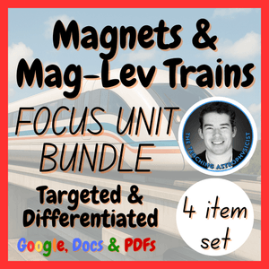 Magnets &amp; Mag-Lev Trains | Physics Focus Unit Bundle (4 Resource Set)