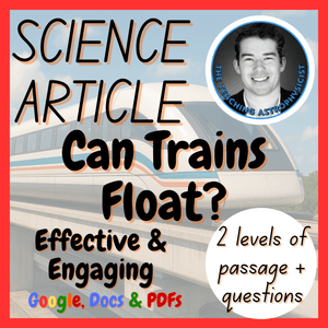 Can Trains Float? Physics Reading Comprehension 2 Passage &amp; Questions