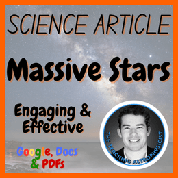 Massive Stars | Space Science Reading Comprehension Passage &amp; Questions