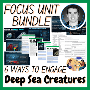 Deep Sea Creatures | Biology Focus Unit Bundle | 6 Resources inc. Quiz