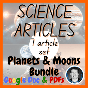 Planets &amp; Moons | 7 Space Science Reading Comprehension Passages &amp; Questions