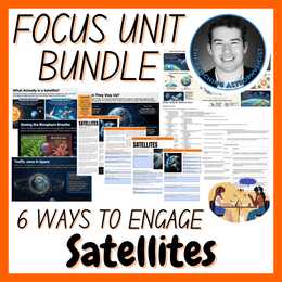Satellites | Focus Unit Bundle | 6 Resources inc Quiz | Space Science Set
