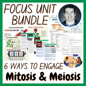 Mitosis and Meiosis | Biology Focus Unit Bundle | 6 Resources inc. Quiz